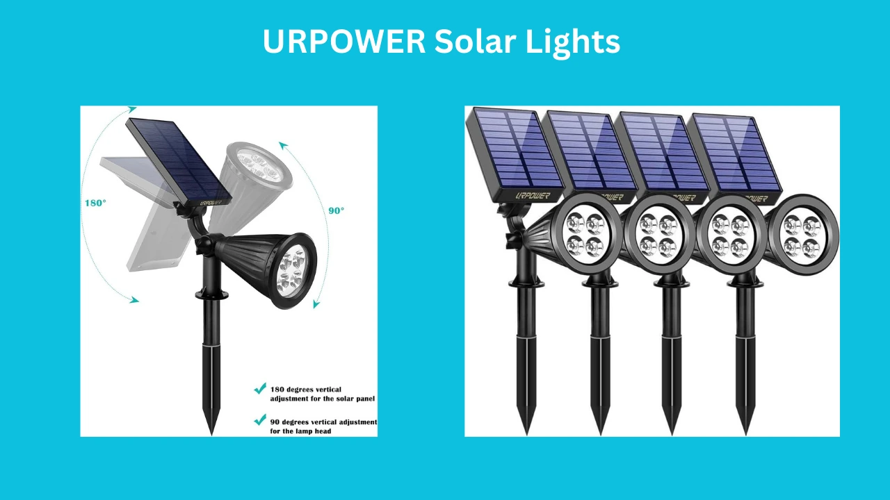You are currently viewing URPOWER Solar Lights Solar Spotlights 4Pack Cool White — Comprehensive Review and Buyer’s Guide