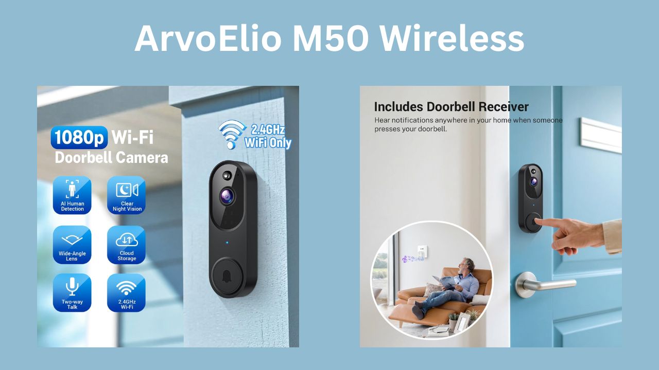 You are currently viewing Review: ArvoElio M50. Best Wireless Wi‑Fi Video Doorbell Camera