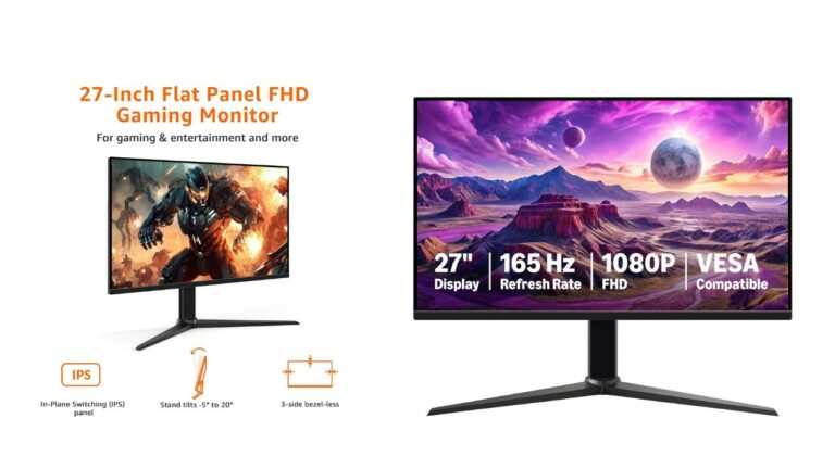 Amazon Basics 27-Inch IPS Gaming Monitor