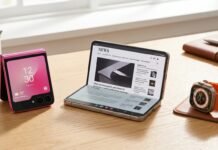 Samsung Galaxy Z Fold 8 and Z Flip 8: The New Era of Foldables and Wearables The Samsung Galaxy Z Fold 8, Z Flip 8, and Galaxy Watch Ultra 2 showcased together on a desk, highlighting the new wide foldable design and rugged smartwatch