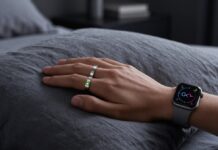 Smart Rings vs. Smartwatches: Which Is Better for Sleep Tracking in 2026? A side-by-side comparison of a smart ring and a smartwatch worn during sleep, illustrating the difference in form factor and comfort for sleep tracking in 2026